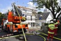 Dachstuhlbrand Koeln Poll Geislarerstr P488